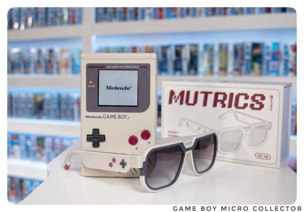 THESE CHIC RETRO-GLASSES ARE ACTUALLY A PAIR OF SMART GAMING HEADPHONES!