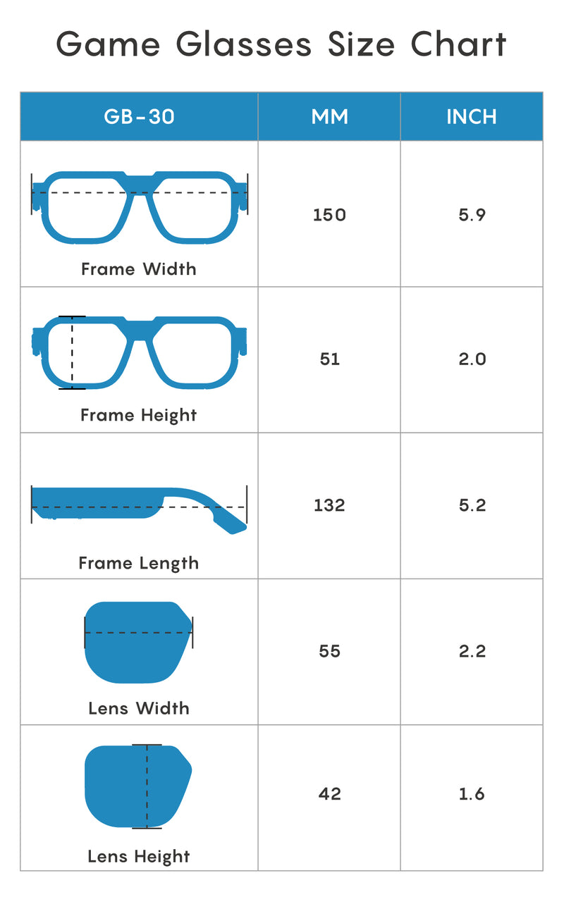 GB-30 Game Glasses